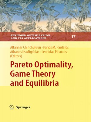 cover image of Pareto Optimality, Game Theory and Equilibria